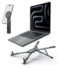 Foldable 360° Adjustable Holder with 8-Level Height Magnetic Aluminum Alloy HaloStand