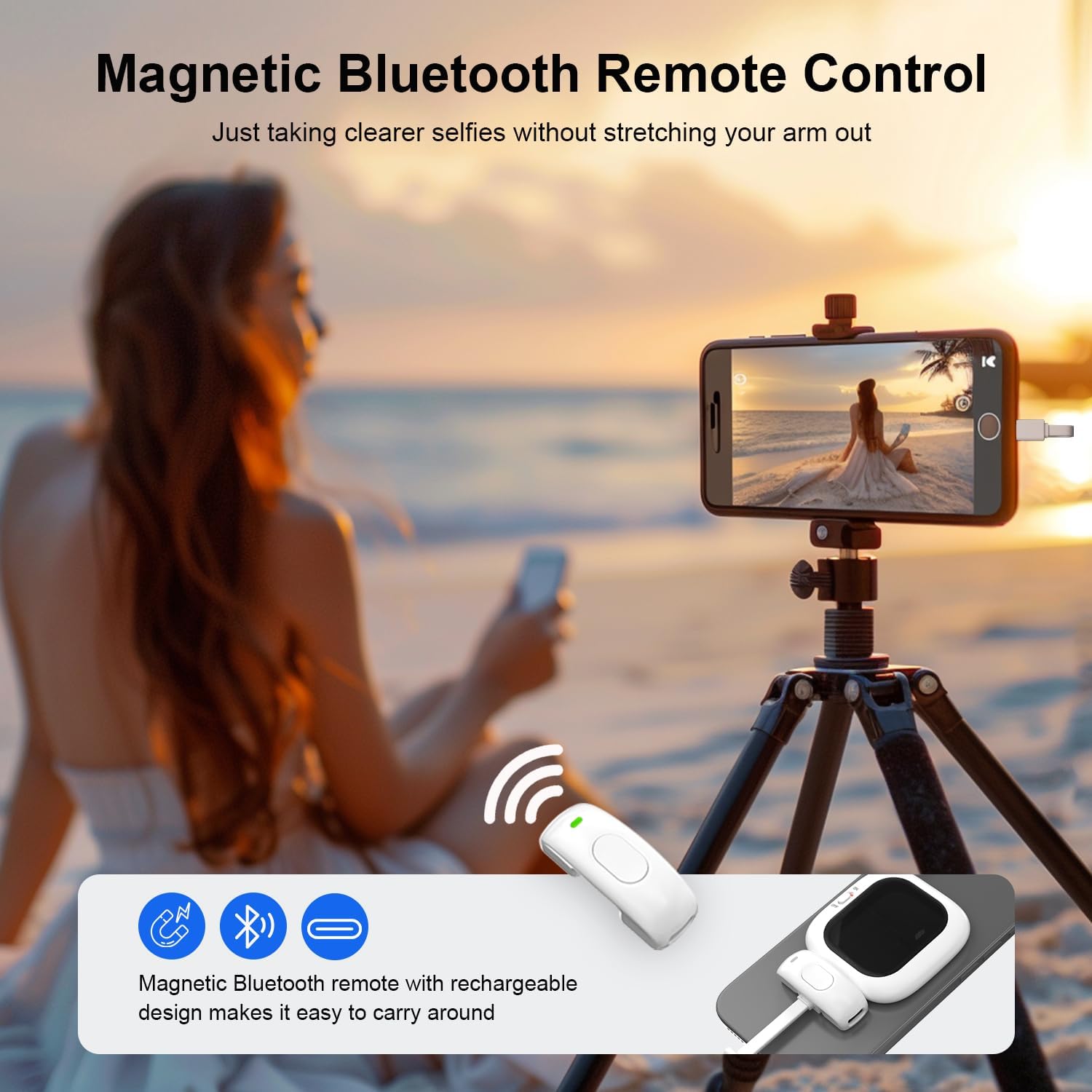 UltraView Pro Rear Selfie Display Screen with Live Camera Mirror